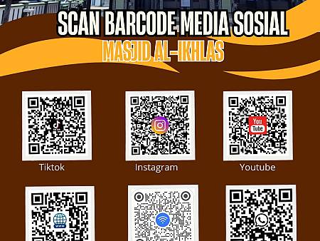 BARCODE MEDIA SOSIAL AL-IKHLAS