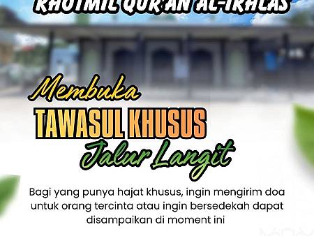 Jamaah Khotmil Quran Al-Ikhlas