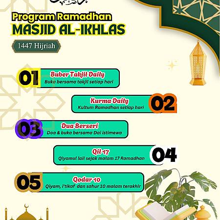 KEGIATAN RAMADHAN MUBAROK 1447 H -2026